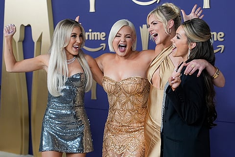 Maddie Font, Tae Kerr, Kendra Slaubaugh And Krista Slaubaugh